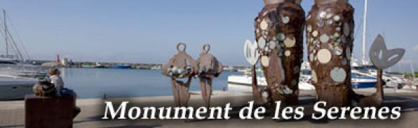 Monumento En el Pla de les Serenes, Cambrils. Costa Dorada