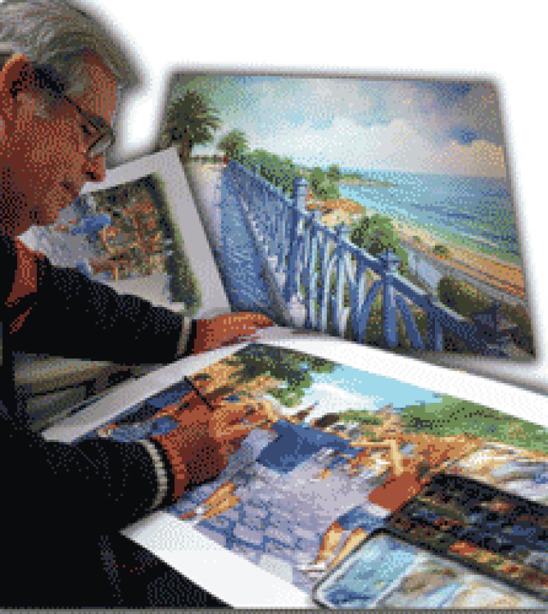 Exposici&oacute;n de las acuarelas de Ferm&iacute;n Carr&eacute; en Tarragona