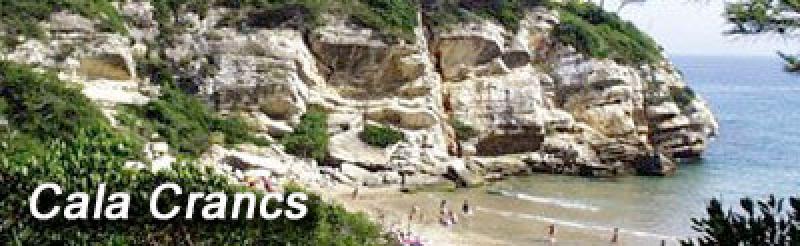 Beach Cala Crancs <br /> Salou. Costa Dorada