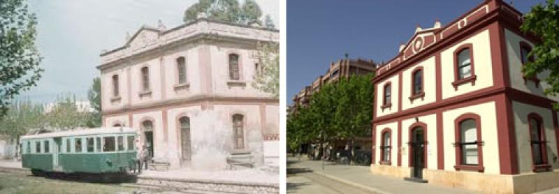 Antigua estaci&oacute;n del Carrilet <br /> Salou.Costa Dorada 3