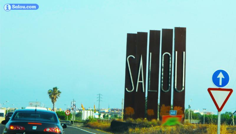 T&ograve;tems a la entrada de Salou por la C-14