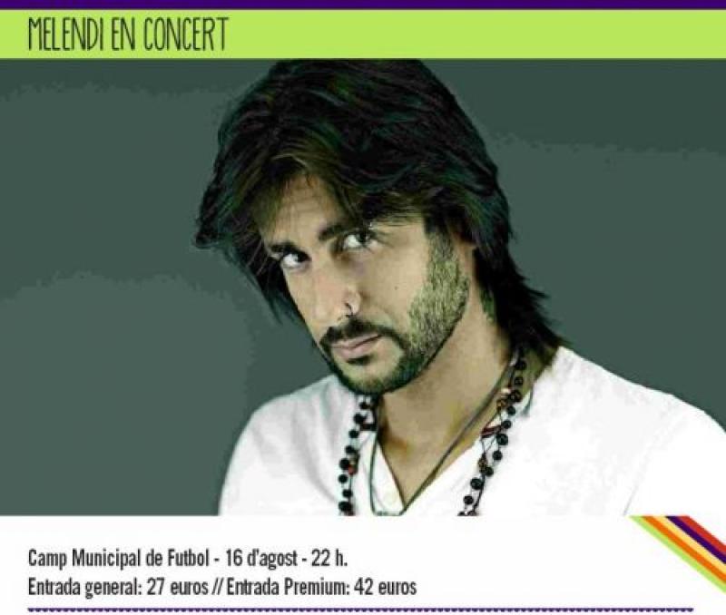 Melendi ser&agrave; la gran estrella de les Nits Daurada de Salou.