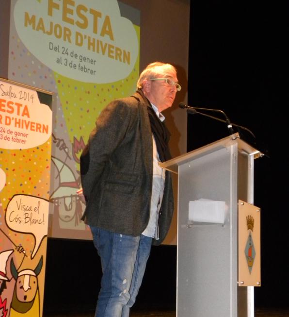 Xavier Deltell, a preacher of the Festival of Salou