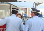 The policing of Salou patrol in commercial areas