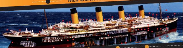 The giant model of the Titanic will be presented in Tarragona in 2016