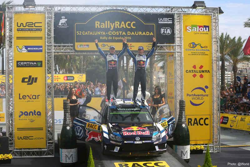 Ogier i Ingrassia, campions del Ral&middot;li Racc 2016 a Salou
