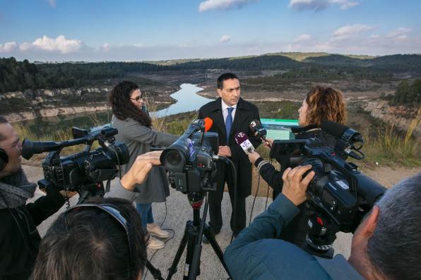 Repsol presenta les accions fetes al Riu Gaià a la Costa Daurada