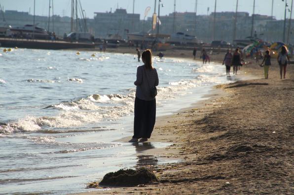 Blue flag salou beaches