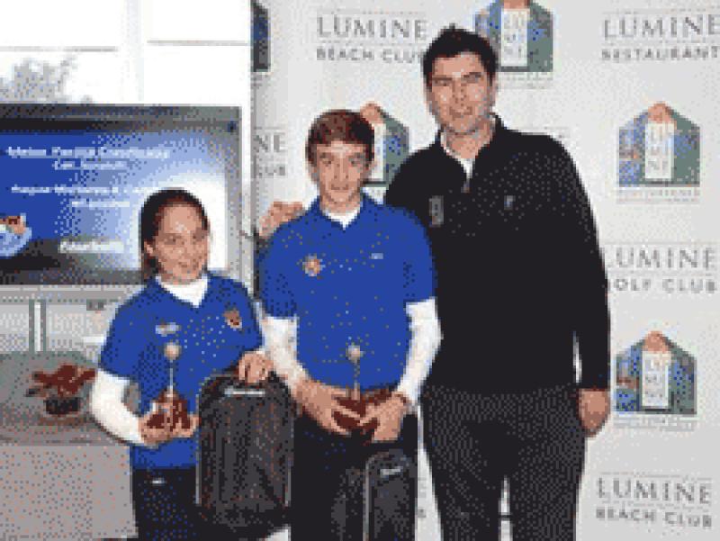 &Eacute;xito del torneo de Navidad 2012 de Lumine Golf