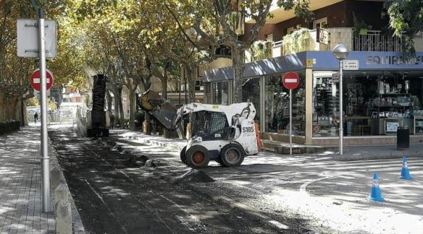 Les obres als carrers es prolongaran al llarg de diverses setmanes