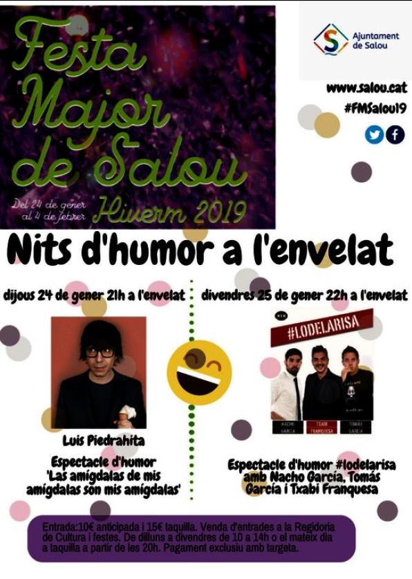 The humor of Piedrahita and #Lodelarisa bring joy to Salou