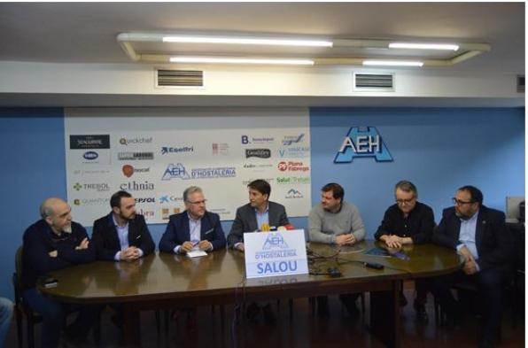 Imatge de l'acte de presentació de la AEH de Salou