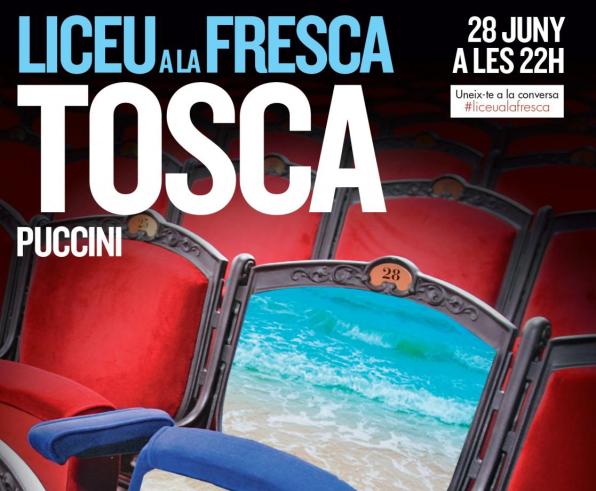 Cartell del Liceu a la fresca