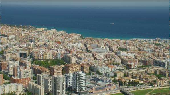 Vista aérea de la ciudad de Tarragona