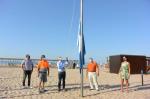 Hissada de les banderes de qualitat de les platges de Salou