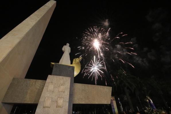 Magníficos fuegos artificiales en las Nits Daurades de Salou 2019