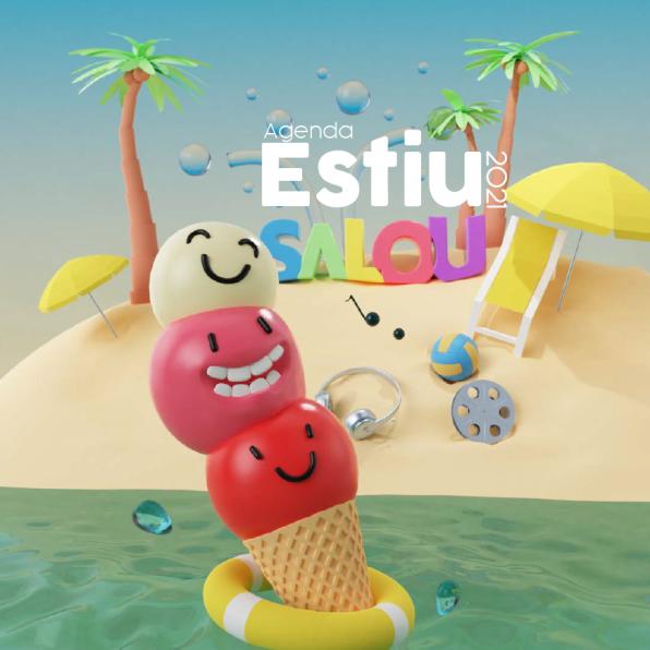 Cartel de las actividades de verano 2021 en Salou