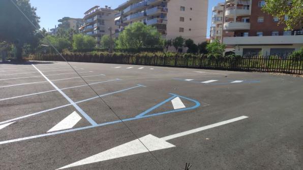 New parking spaces in Salou