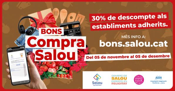 Anuncio de los "Bons Salou" para comprar con descuento 