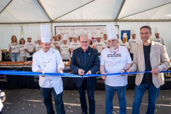 Inauguraci&oacute; de Sabor Salou 2026 amb el tiramis&uacute; de 20 metres de llarg
