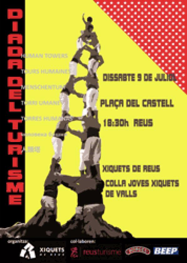 Reus invited to a Day of Castellers on Saturday 9 July