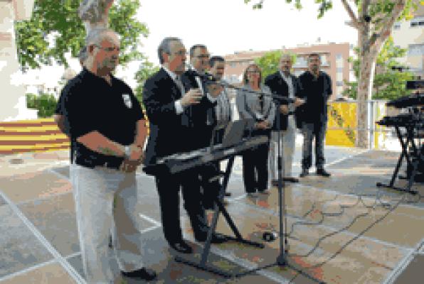 Josep Poblet gave the opening speech of the festivities in the neighborhood of Immaculada in Reus