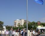 La playa de la Pineda luce un año más la bandera azul