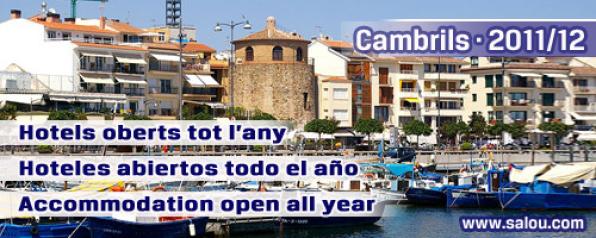 Half a dozen of hotels remain open year-round in Cambrils and three more at Vila-seca/La Pineda