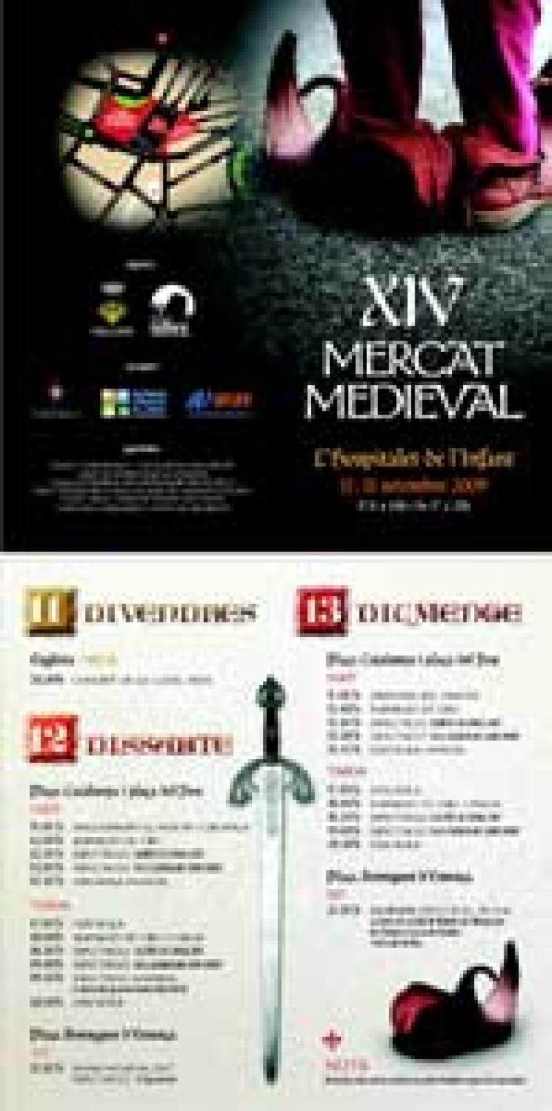 El Mercado Medieval de Hospitalet de l'Infant los d&iacute;as 12 y 13 en las murallas del antiguo hospital
