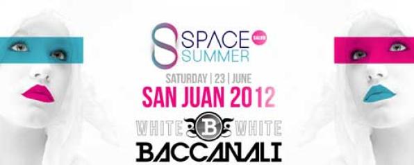 Summer Space Salou great college party and the White Baccanali for the night of San Juan 2