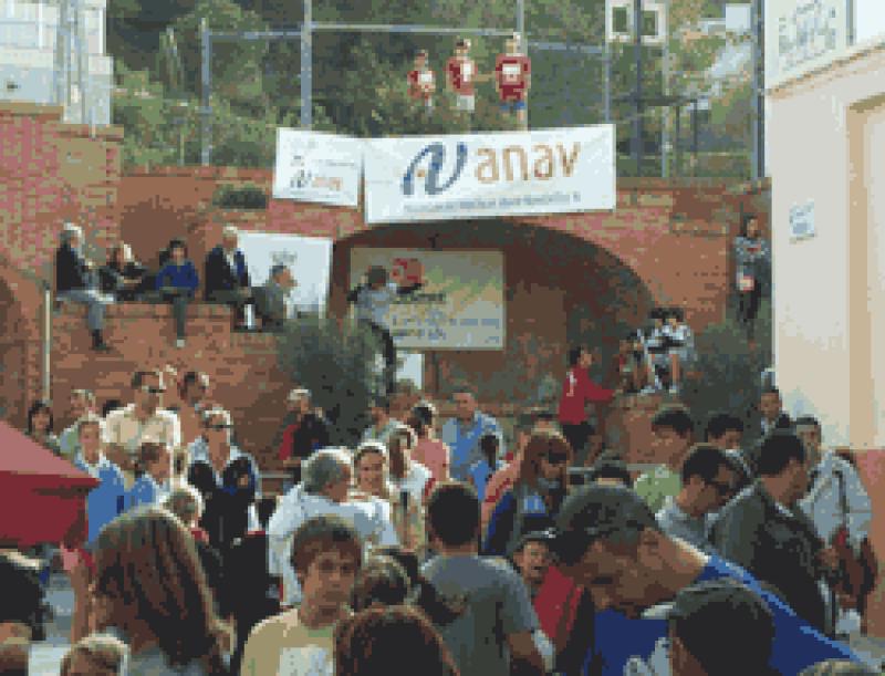 More than a hundred athletes participating in the Milla Urbana  Vandell&ograve;s