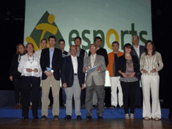 Awarded at the IV Sports Gala in Vandellòs i LŽHospitalet de lŽInfant