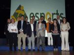 Premiados de la IV Gala del deporte de Vandellòs i L'Hospitalet de l'Infant