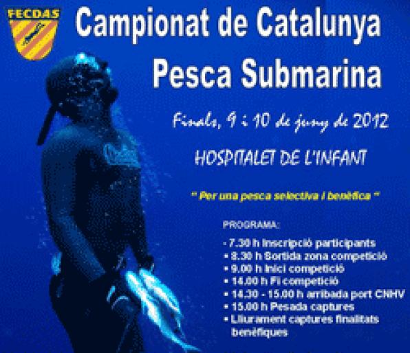 Underwater Fishing Championship of Catalonia this weekened