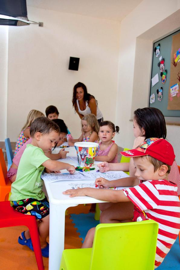 Children's activities of the Blaumar Hotel in Salou