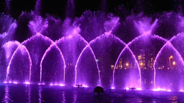 Nou espectacle de la Font Cibernètica de Salou