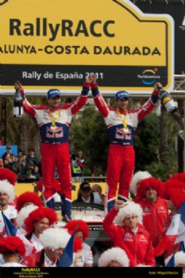 Sébastien Loeb and Citroen team winning 47 RallyRACC Catalonia, Costa Dorada (Rank)