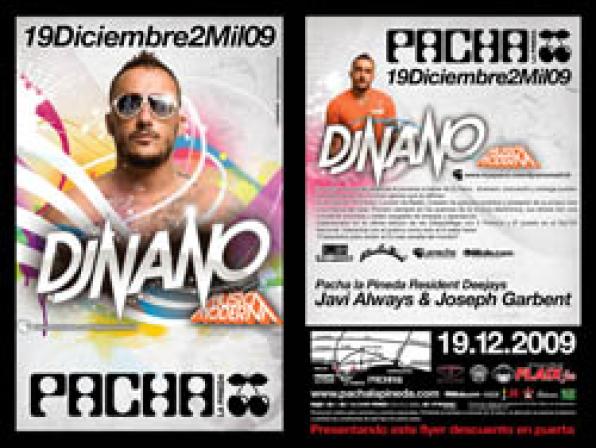 Costa Dorada de noche: La Pineda. Pacha. Dj Nano.