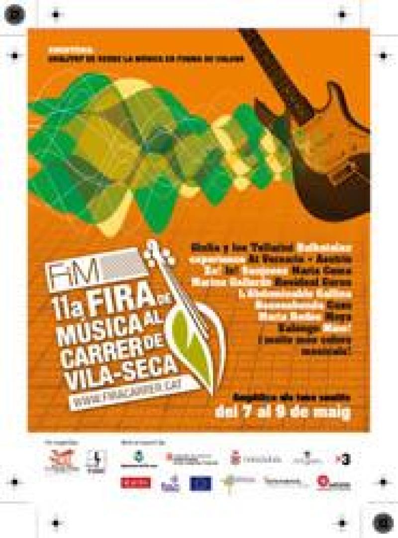 Vila-seca. Fira de m&ugrave;sica al carrer.