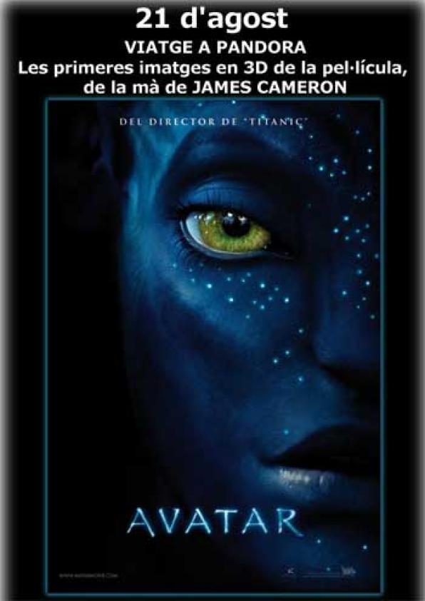 Ocine les Gavarres ofrece el viernes un pase gratis de presentación de Avatar de James Cameron