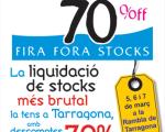 Tarragona, Salou i Vila-seca vendran productes en stock aquest cap de setmana